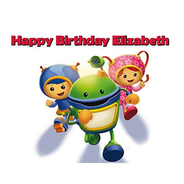 Team Umizoomi Birthday cake topper Edible picture image FROSTING SHEET paper Team Umizoomi Birthday cake topper Edible picture image FROSTING SHEET paper